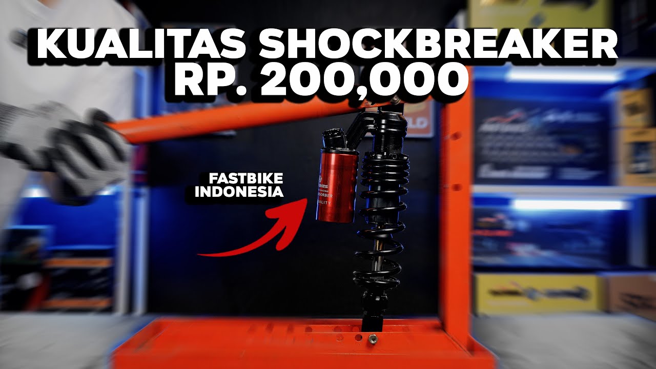 REVIEW SHOCK TABUNG 200 RIBUAN DARI FASTBIKE shockbreaker #vario #variomodifikasi