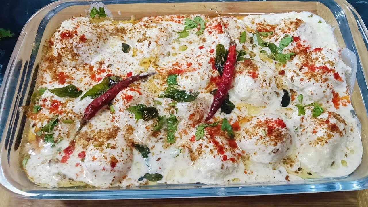Lasuni Tadke Wala Dahi Wada | Dahi Wada Recipe | Eid Special DahiWada Recipe
