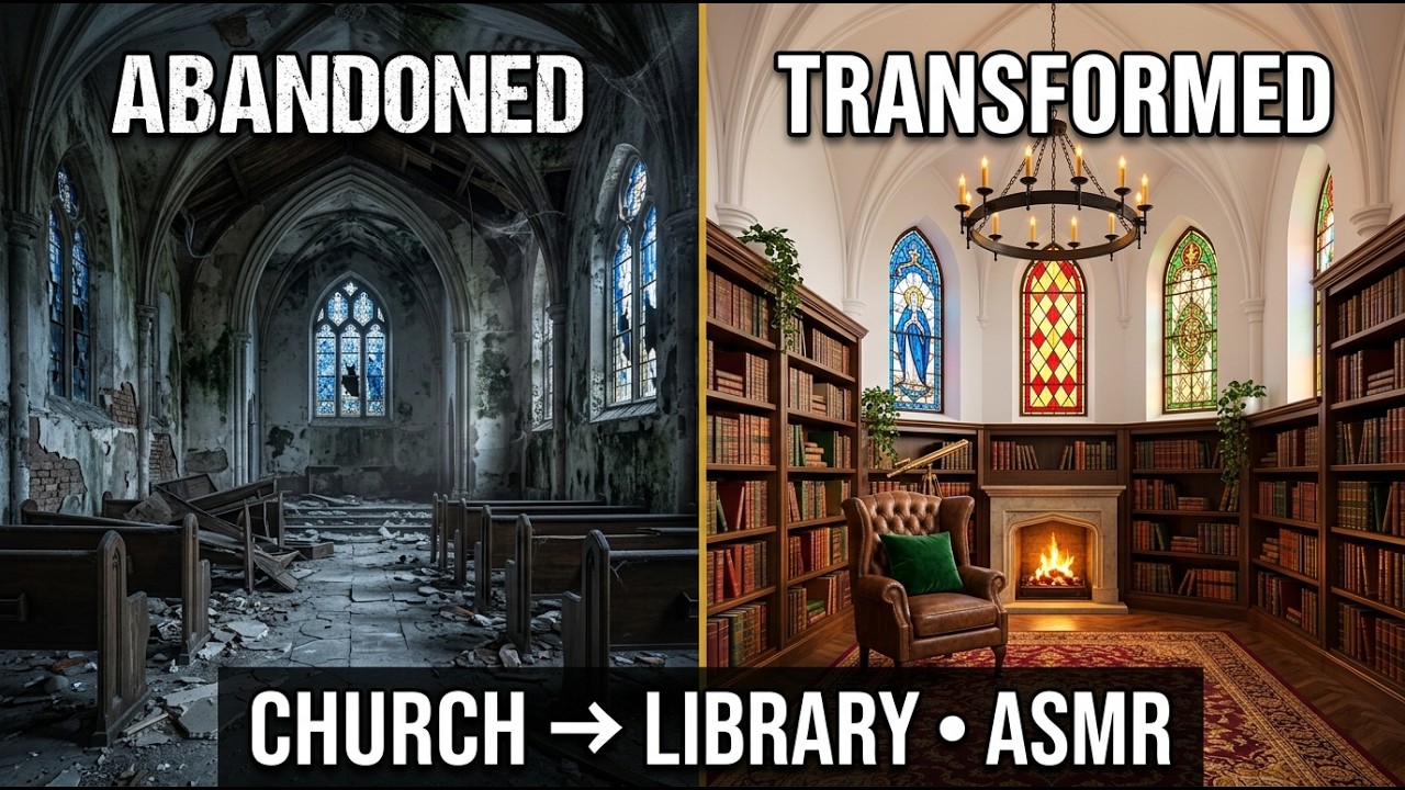 Nobody Entered This Gothic Church for Decades… Then I Did This (ASMR)