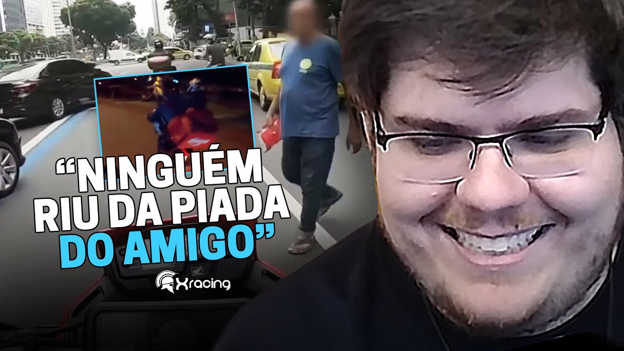CASIMIRO REAGE: SUSTOS DE MOTO (EP. 172) N&Atilde;O ARREGOU PRO DESAFIO | Cortes do Casimito