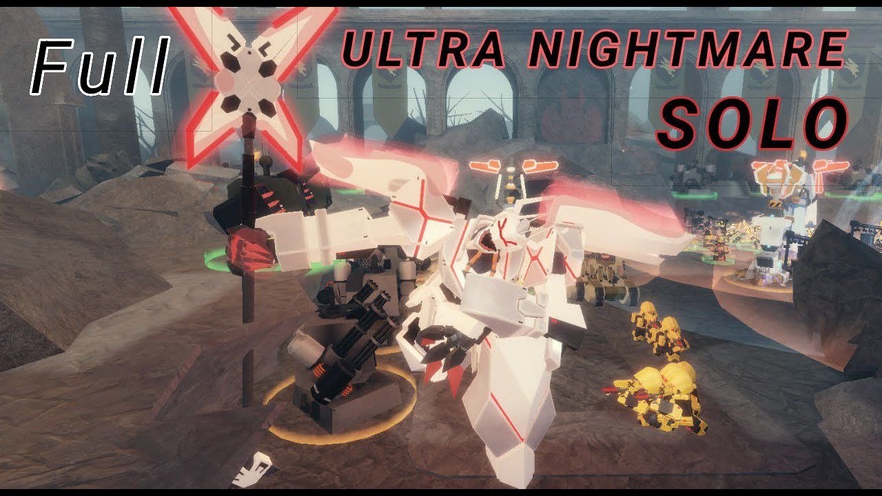 ULTRA nightmare mode solo playthrough | TDX