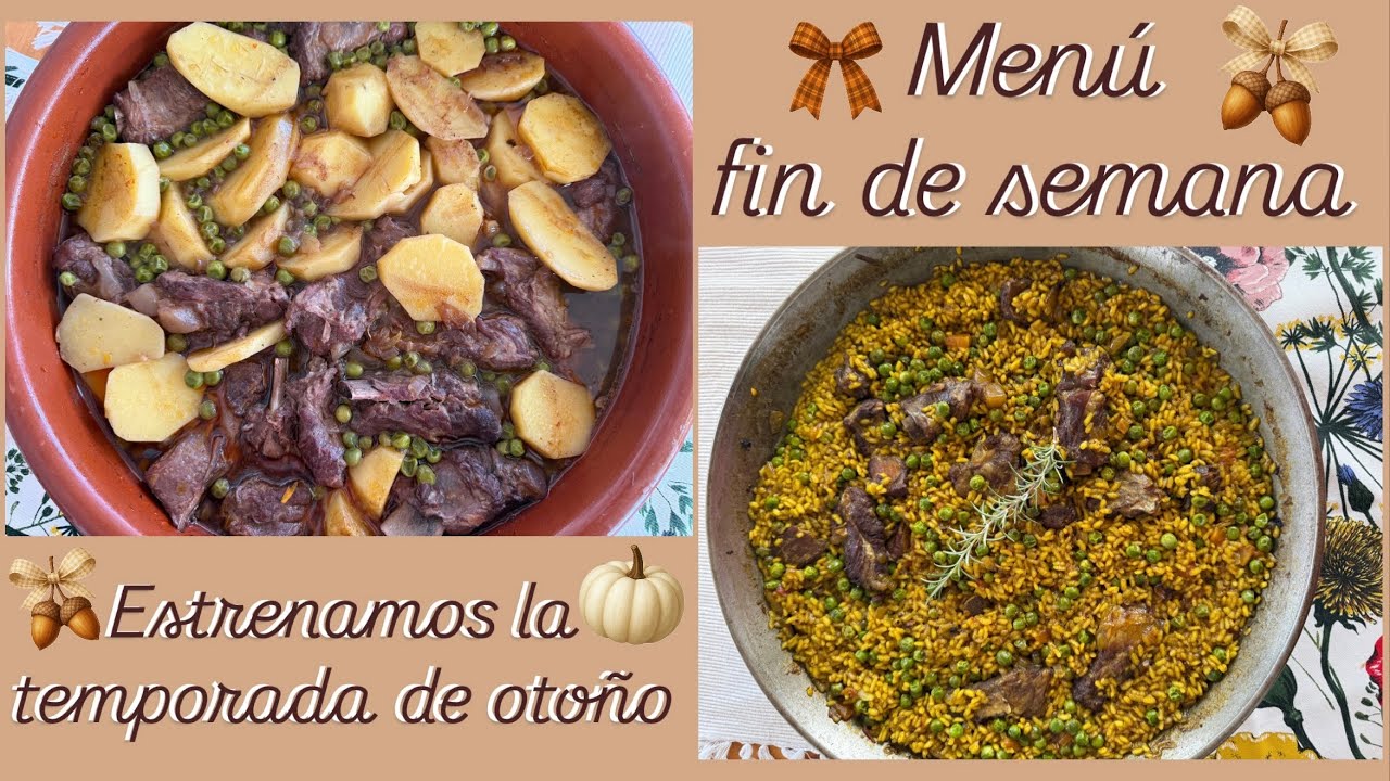 MENÚ FIN de SEMANA FÁCIL, RÁPIDO y BARATO. Con 1 RECETA, 2 COMIDAS DIFERENTES. Os enseño la compra🛒