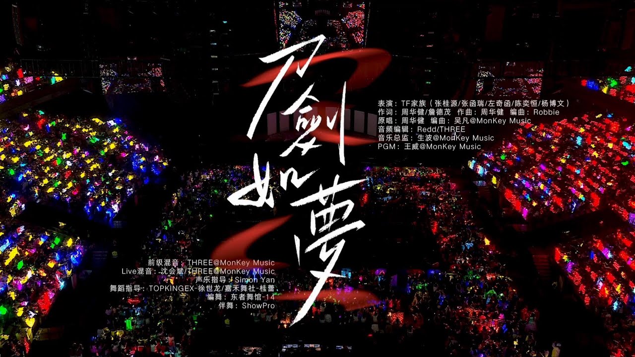 【TF家族練習生】2025新年音樂會「熱愛」 《刀劍如夢》純享版（DAY2）