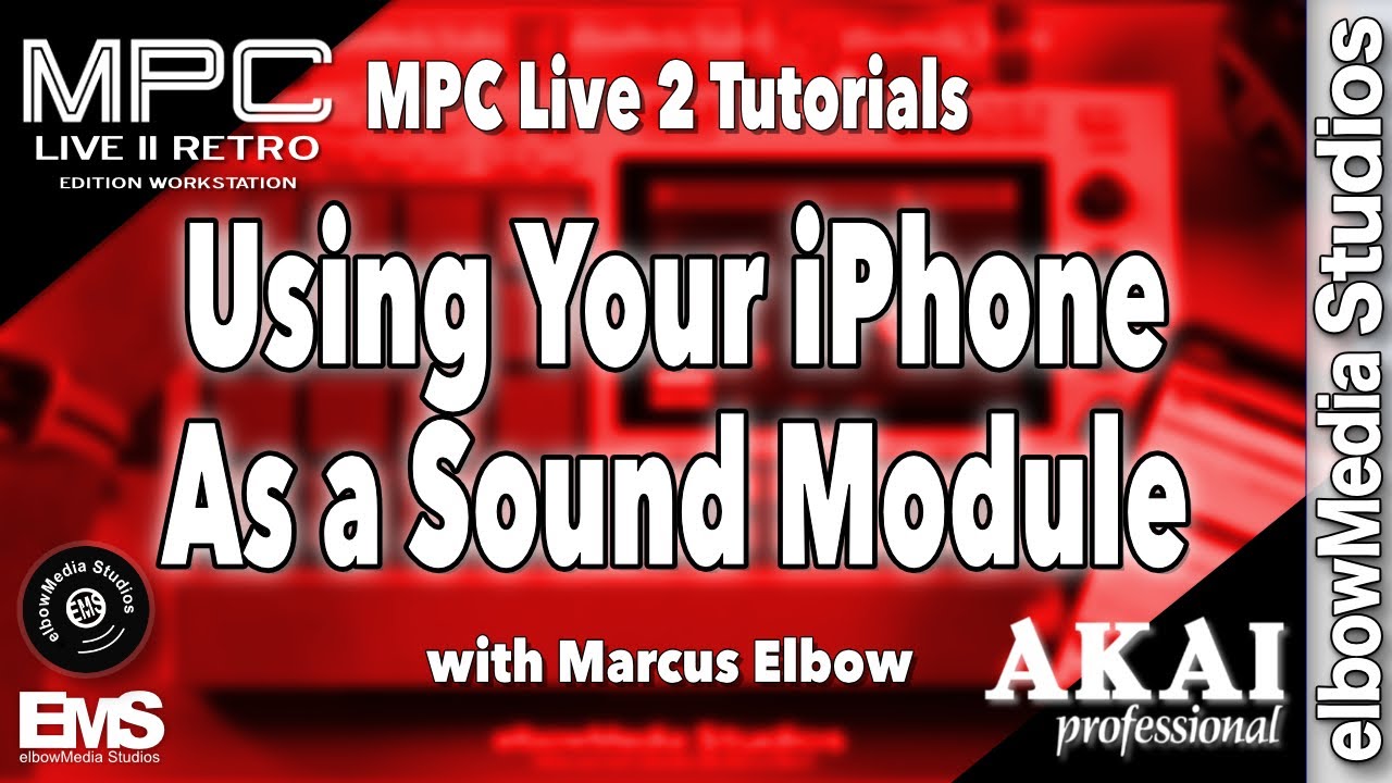 MPC Live 2 Retro Tutorial | Using Your iPhone as a Sound Module