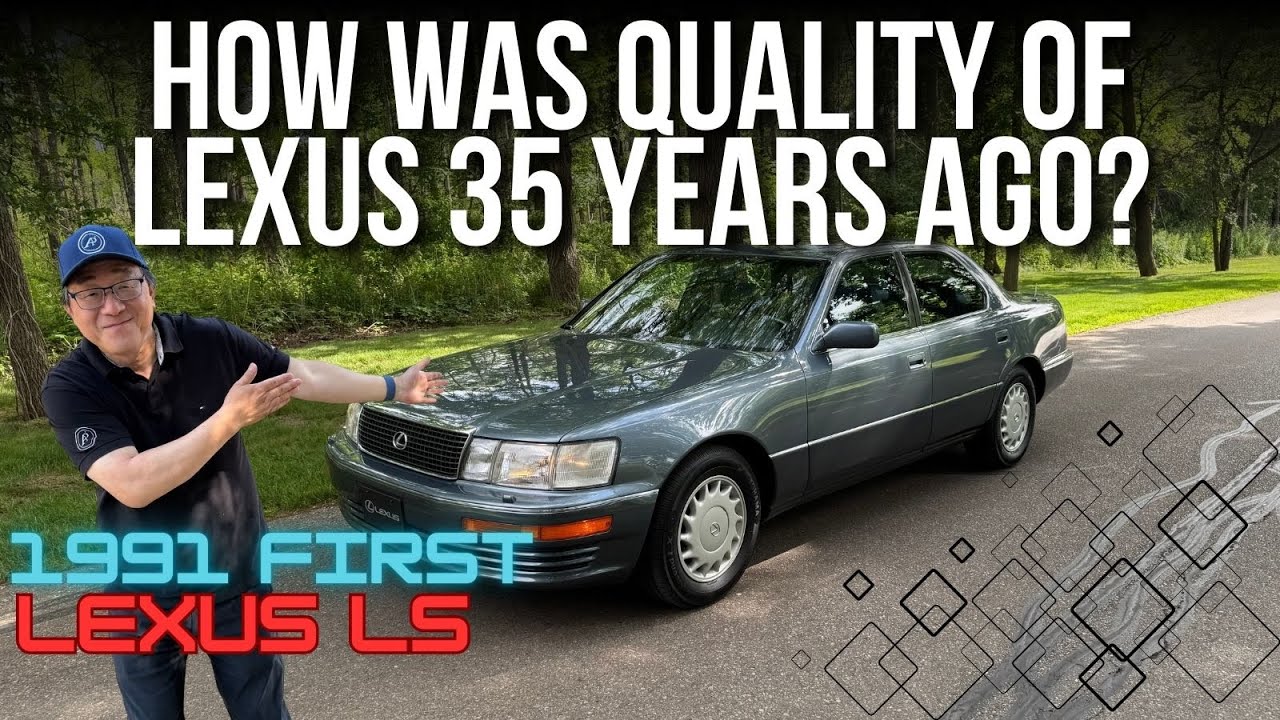 HOW WAS THE QUALITY OF LEXUS 35 YEARS AGO COMPARED TO TODAY? // 1991 LEXUS LS 400 QUALITY EVALUATED