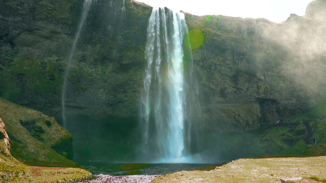 Nature Waterfalls - No Copyright Background Video