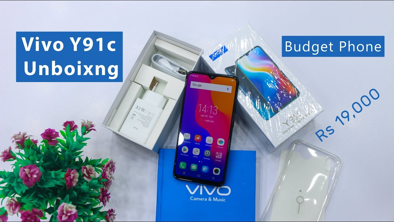 Vivo Y91c Unboxing Fusion Black | Budget Phone,