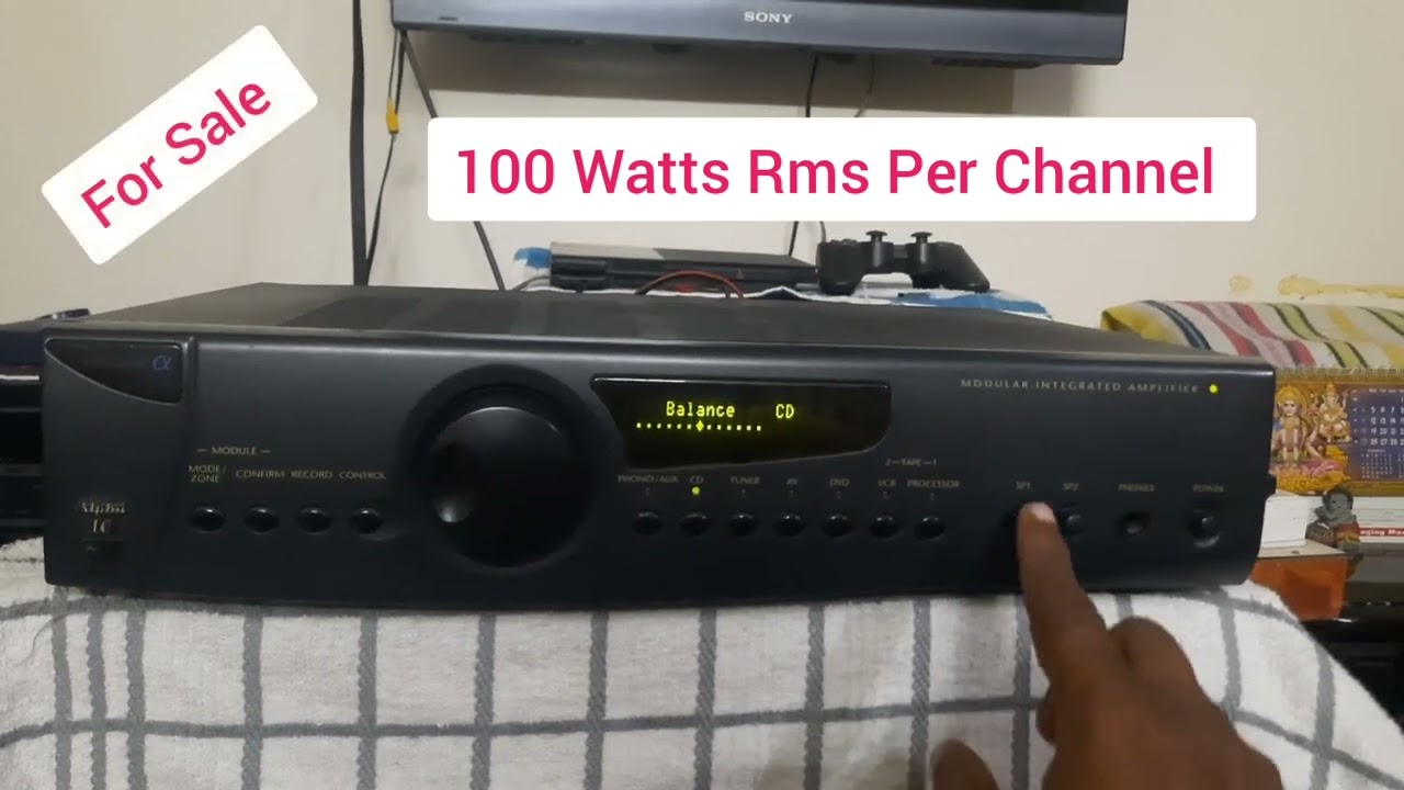 Arcam Stereo Integrated Amplifier Alpha 10 /For Sale/Infinity Audio/Contact 9443370602