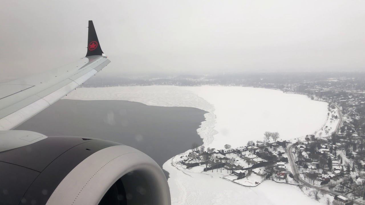 New Air Canada 737 MAX 8 landing in Montreal | AC 408