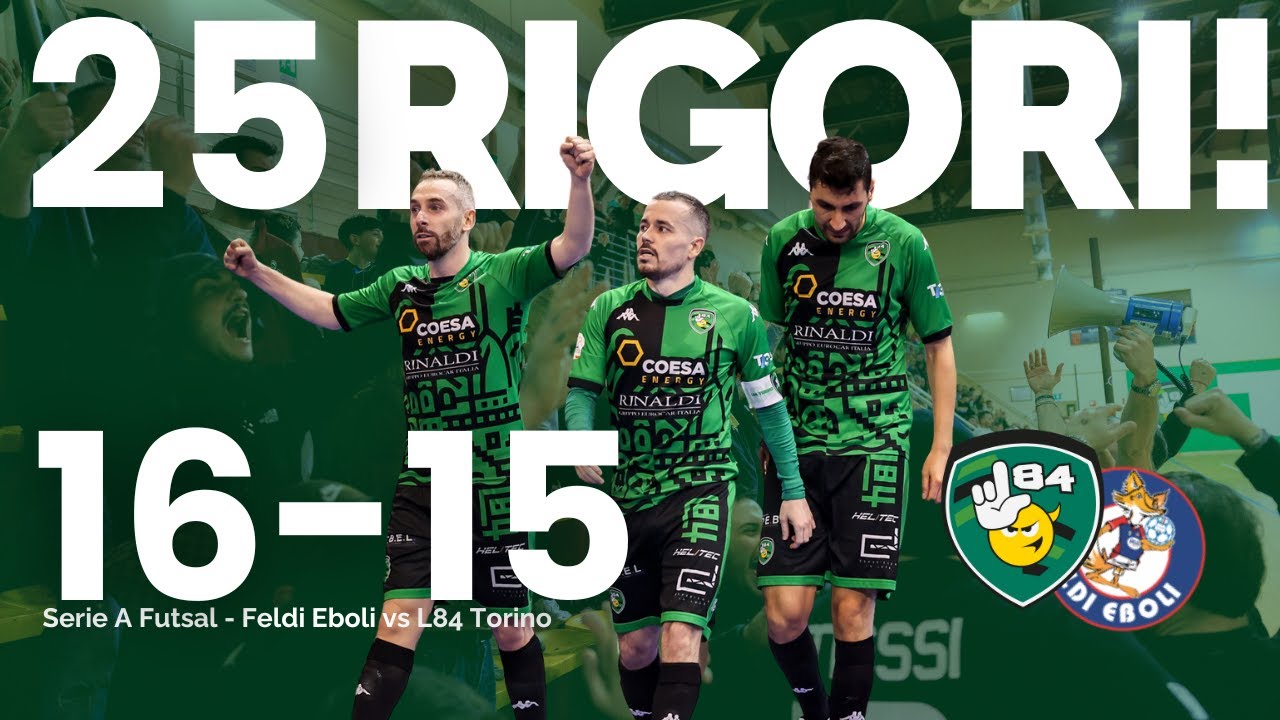 25 RIGORI! - COPPA ITALIA - Feldi Eboli vs L84 Torino - Highlights