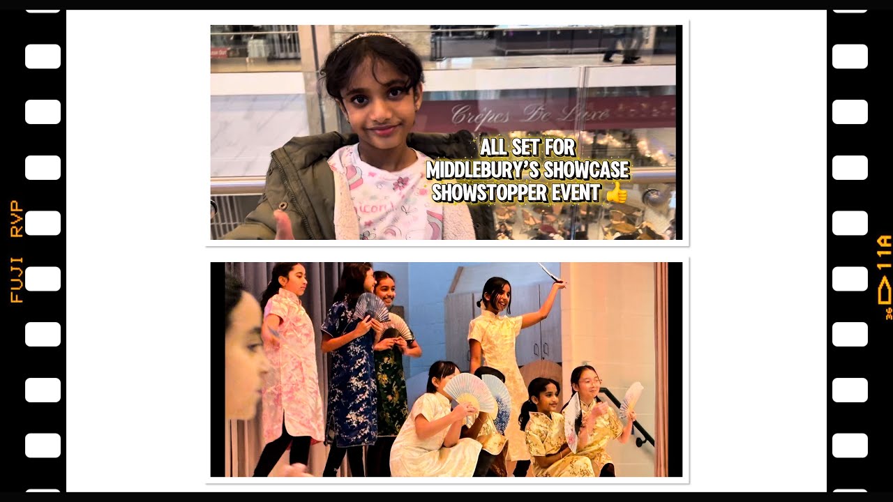 A day out with Diya at her Middlebury School Showstopper Showcase 2026 Event #dance #fun #friends 
