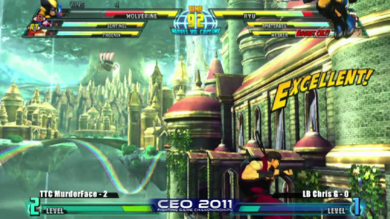 TTC Tokido vs LB Chris G CEO 2011 MVC3 Singles Winners Finals
