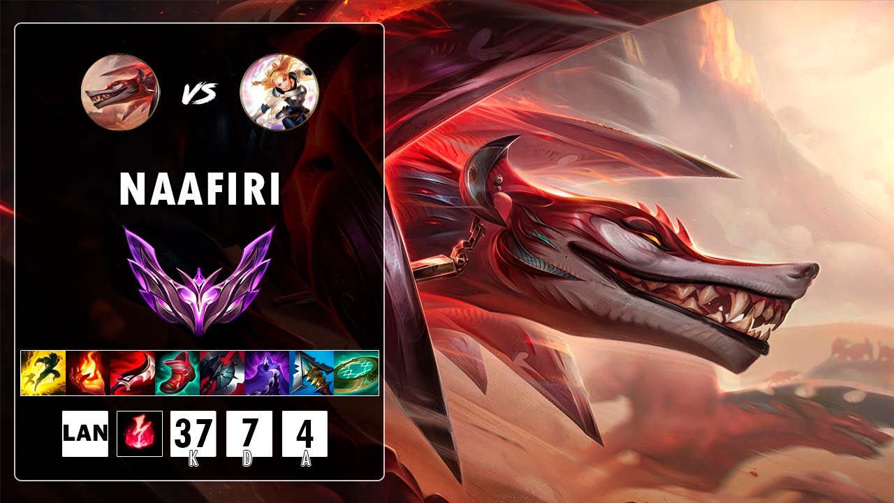 Naafiri vs Lux: El Despertar de Naafiri: 37 Asesinatos y 80k de Daño | Parche 13.14