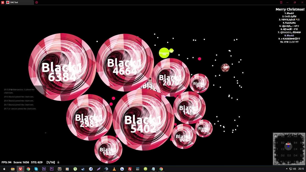 Agar.io - Fatal & SniiKz Random Server Takeover #112