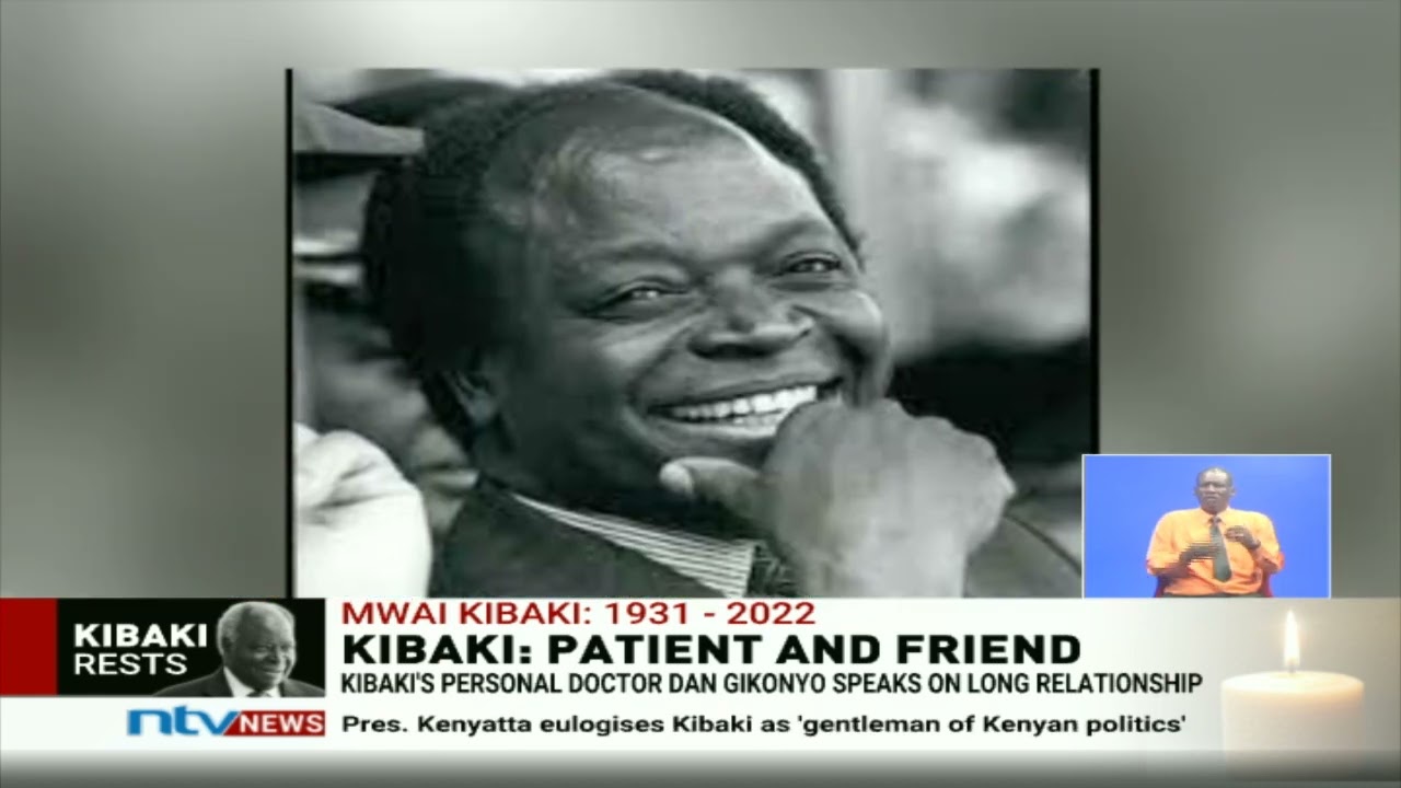 Mwai Kibaki's doctor speaks about scary 2002 accident, personal relationship