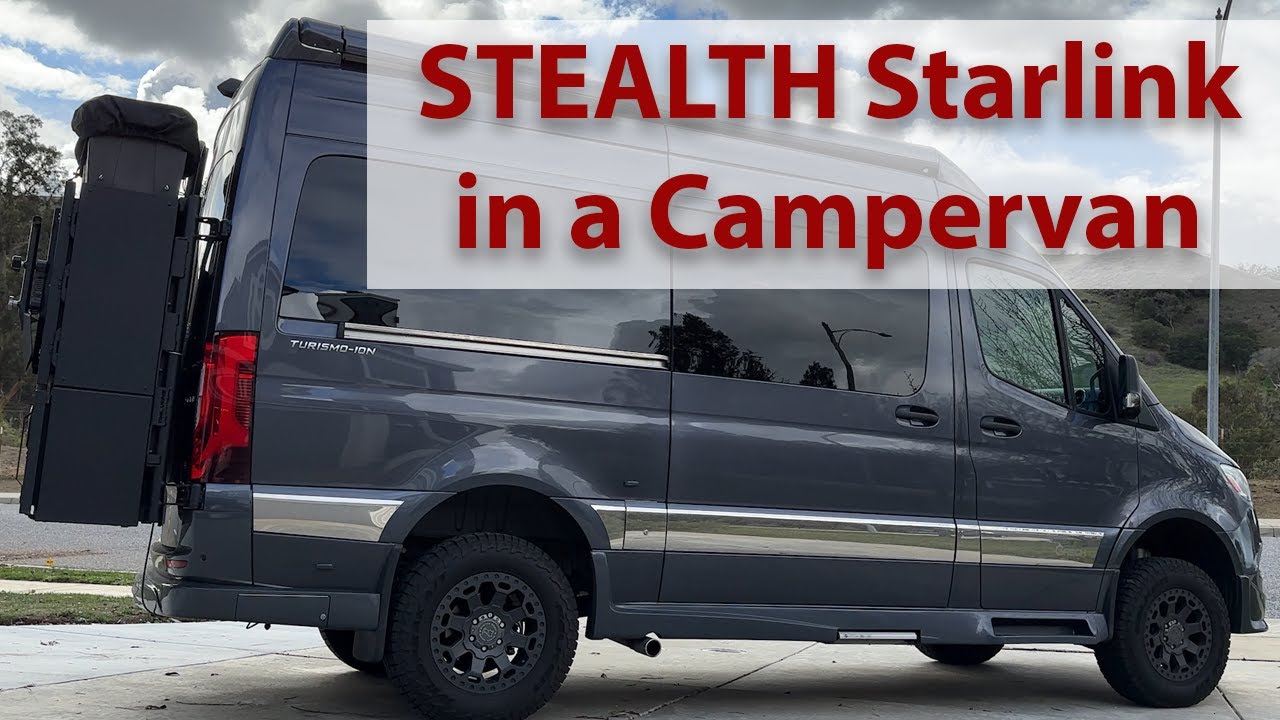 Easy Starlink Setup for the Campervan (Perfect for Stealth Camping)