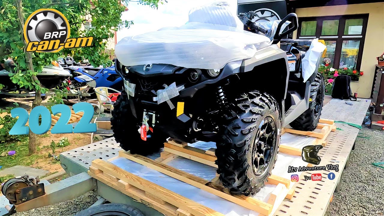 Unboxing❗️ New Can Am Outlander MAX XTP 1000r Visco-4Lok 2022