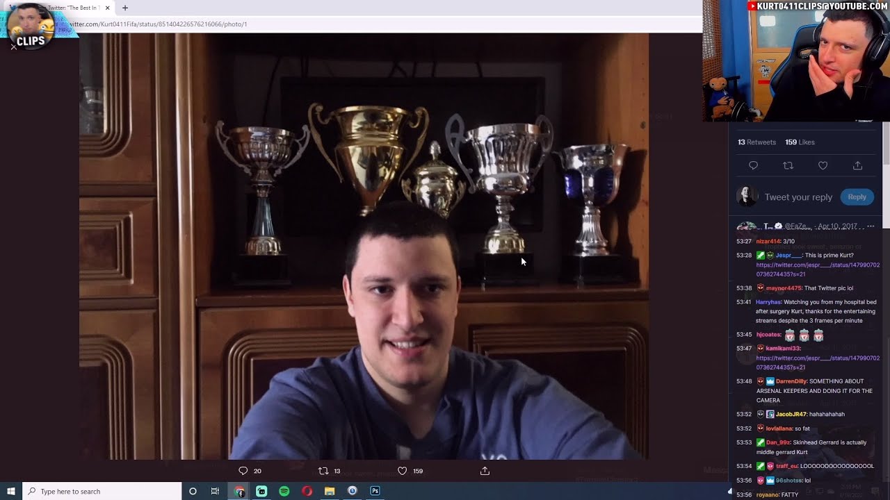 kurt reacts to his Trophy Cabinet from back in the stone ages..