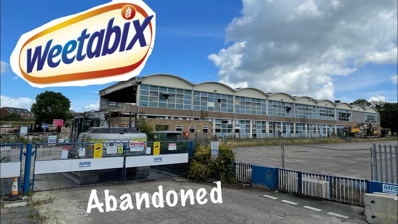 Exploring an Abandoned Weetabix Factory Now Demolished