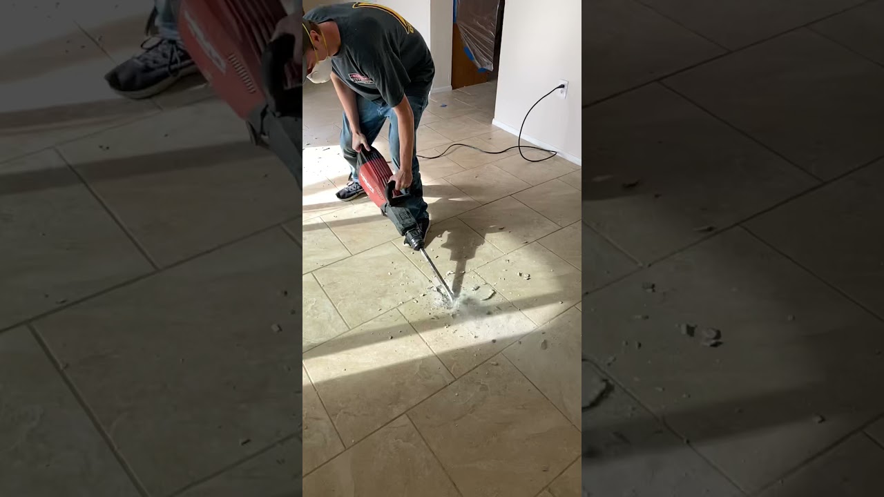 Hilti avr 1000 removal of tile.