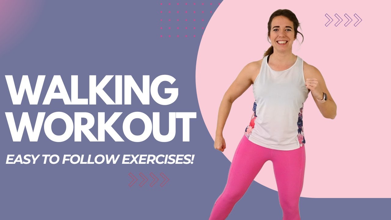 20 Minute Walking Workout for Beginners - Healthy and Low Impact Exercises - At Home