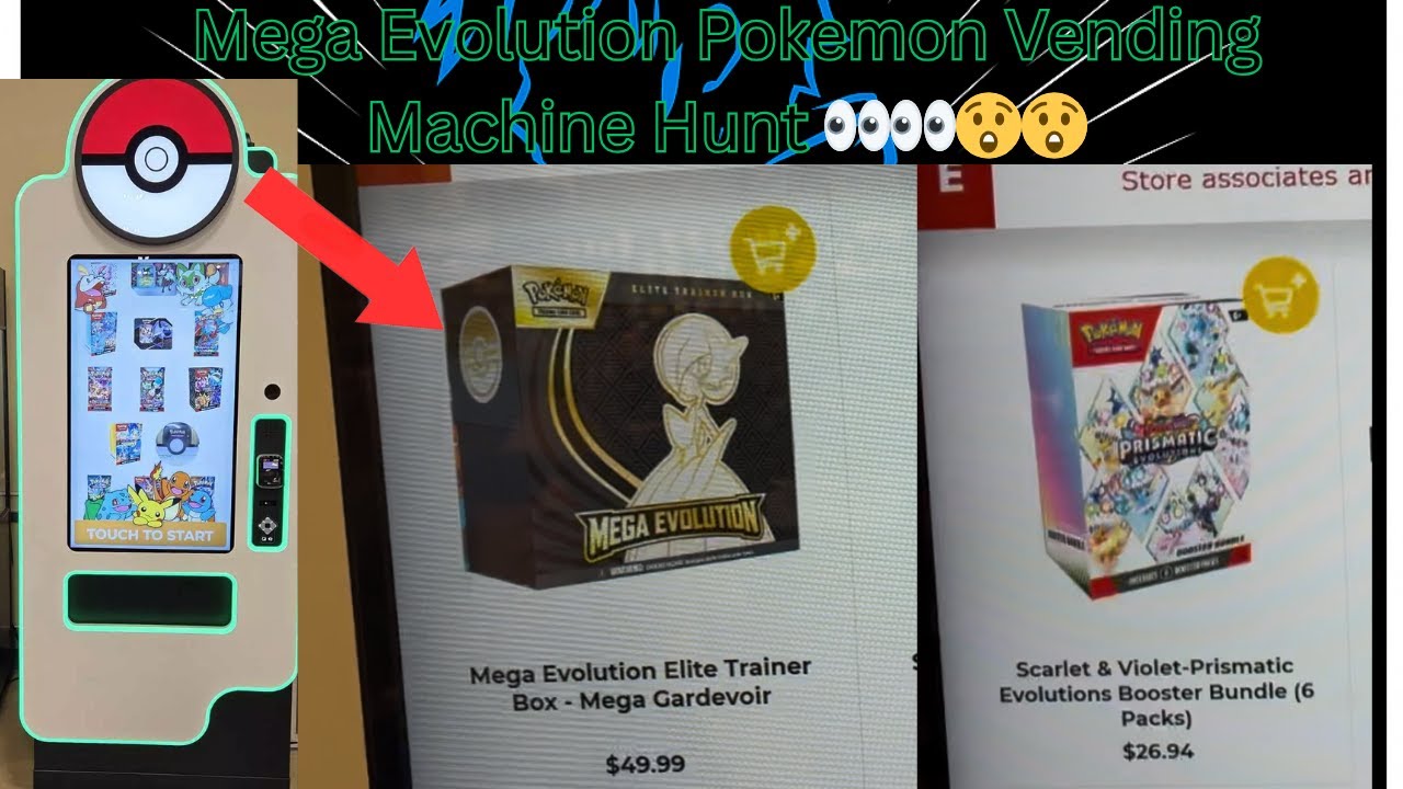 MEGA EVOLUTIONS Vending Machine Hunt! My Best Hunt Ever! 😲😲