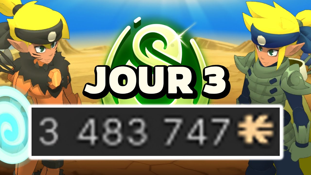 CRAFUS JOUR 3 : Les PREMIERS MILLIONS de la TEAM! (Kamas, Stuffs..)