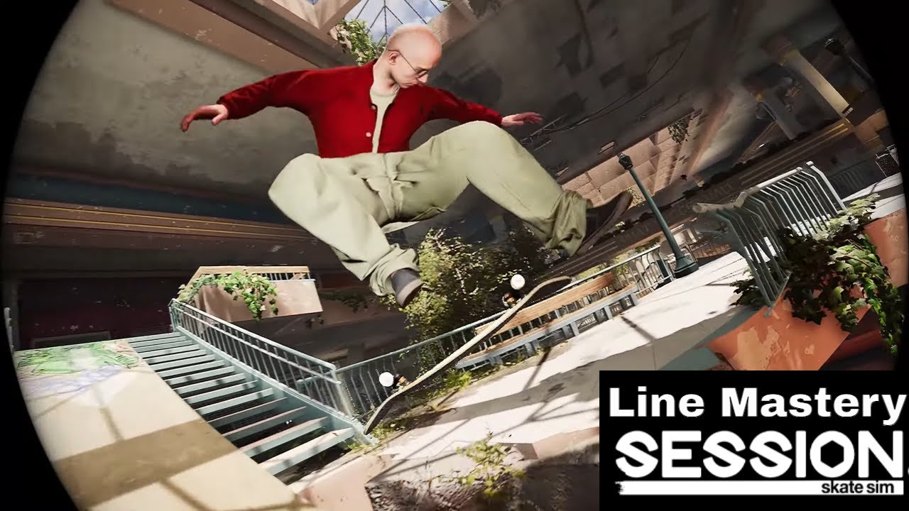 Stylish Lines In Session Skate Sim (Realistic Montage 2024)