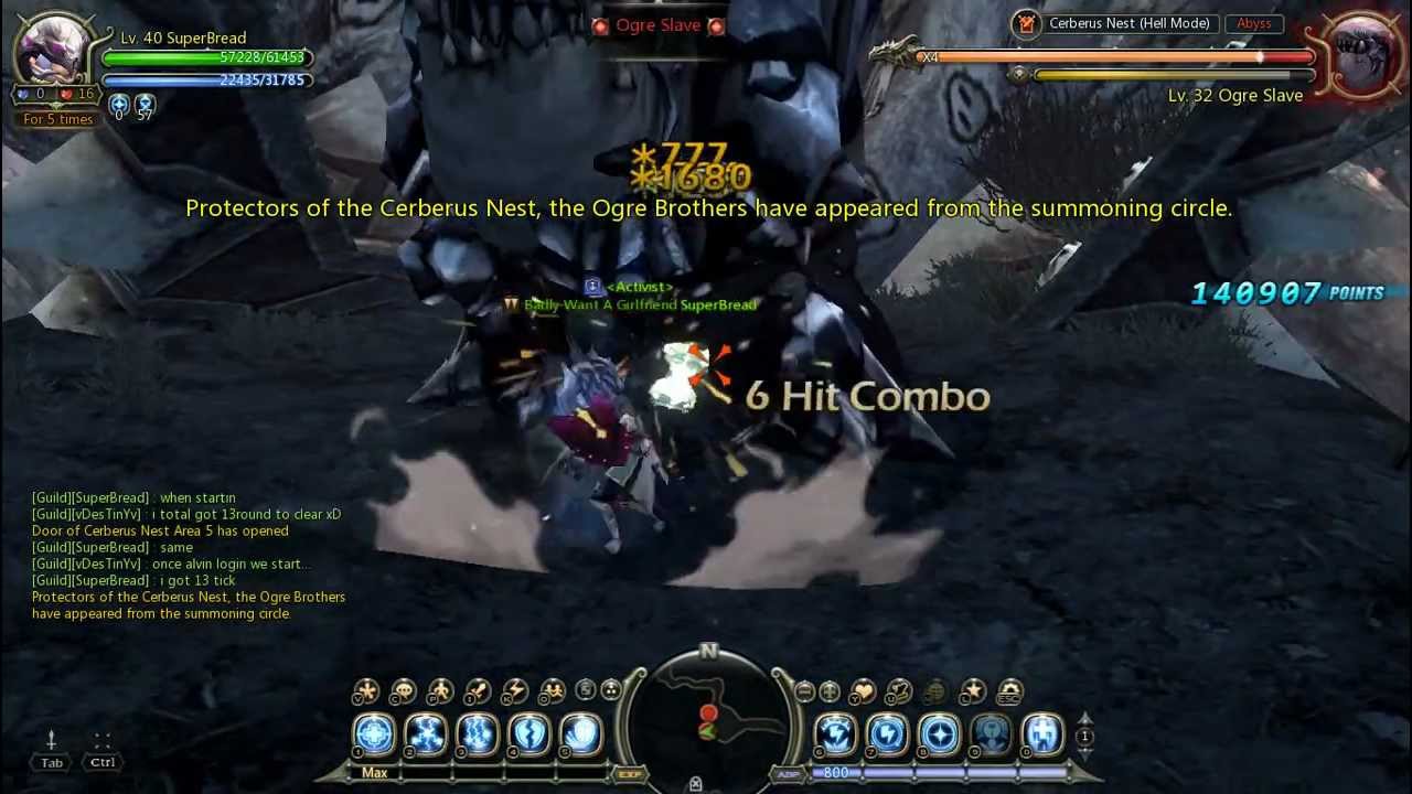 [Dragon Nest SEA] Level 40 Paladin Cerberus Nest (Hell Mode) Solo [HD]