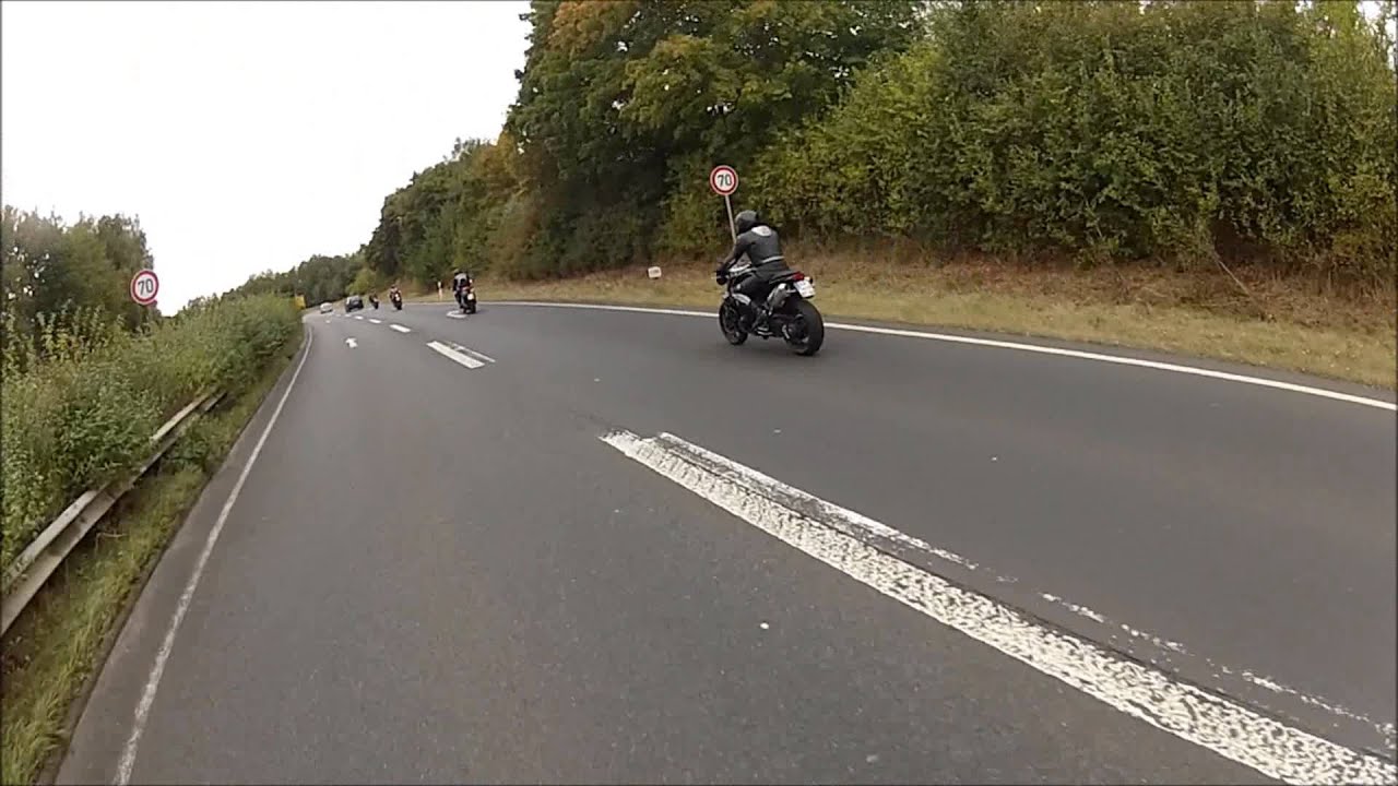 Fahrt zum Motorradtreff