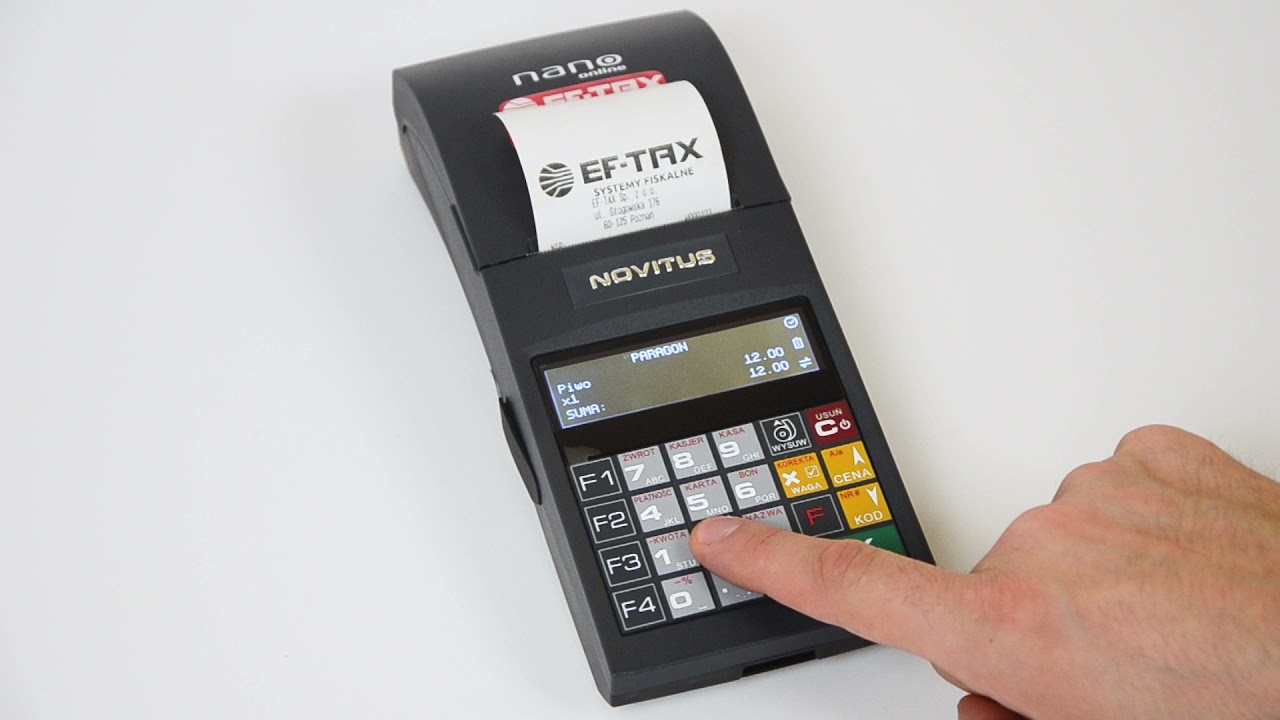 Jak sprzedawać na kasie fiskalnej? | Novitus Nano Online &ndash; przykładowa sprzedaż