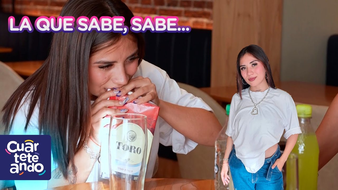 ¡El cuarteto en la sangre! LOURDES MONTIEL de VACOMOLOKO se armó un vino y sacó a bailar a LA BICHO