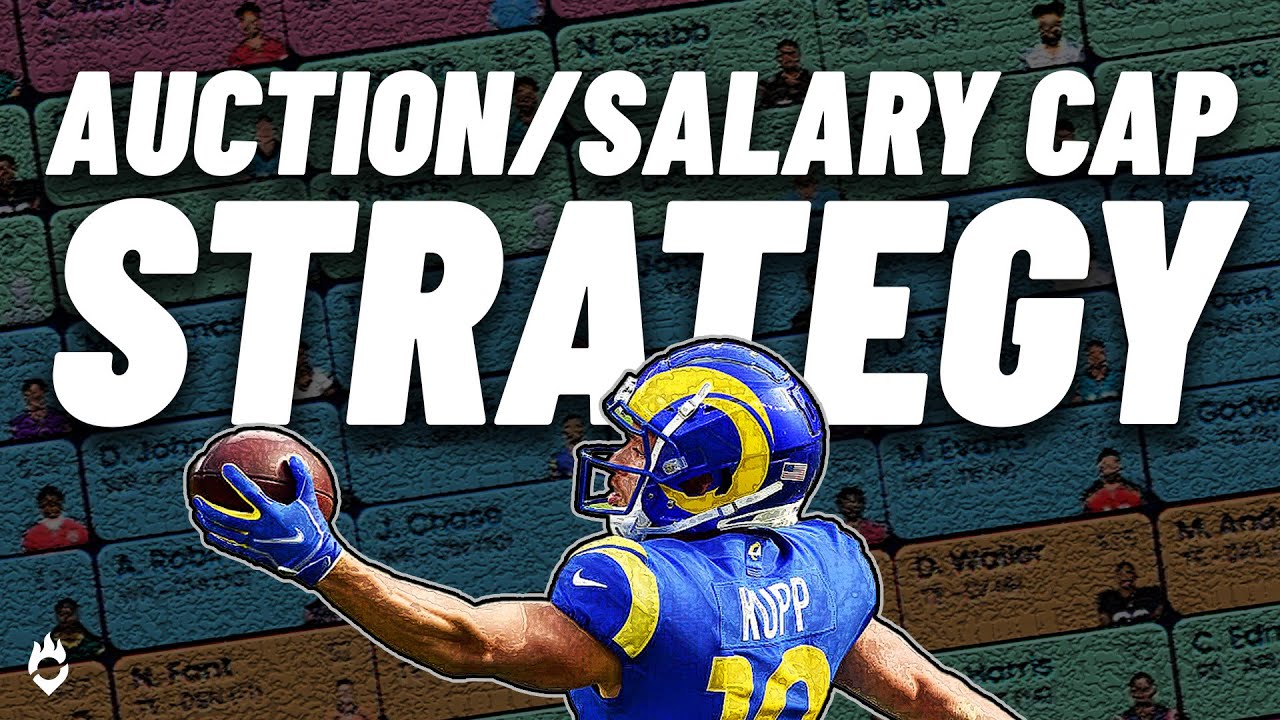 The BEST Auction Fantasy Football Draft Strategy