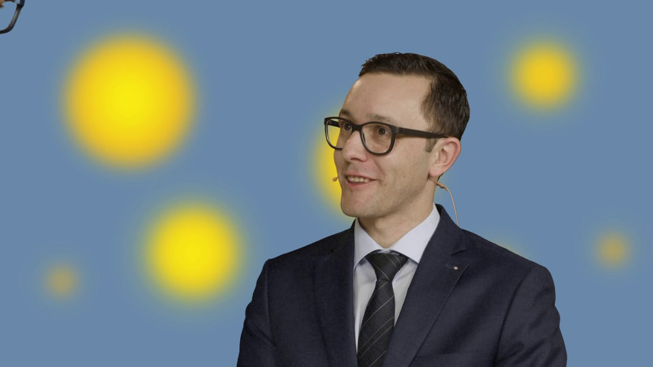 St&auml;nderatskandidat Alex Pfister im Talk mit Ralph Dietsche