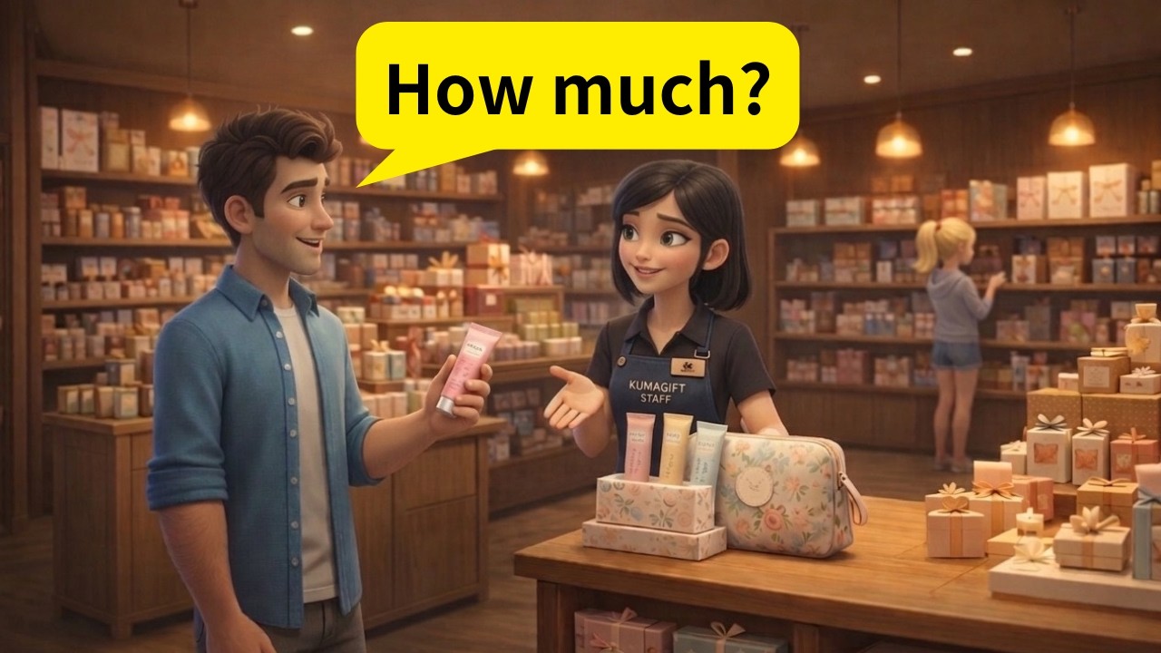 Shopping for a  Gift - Slow and Easy English For Beginners