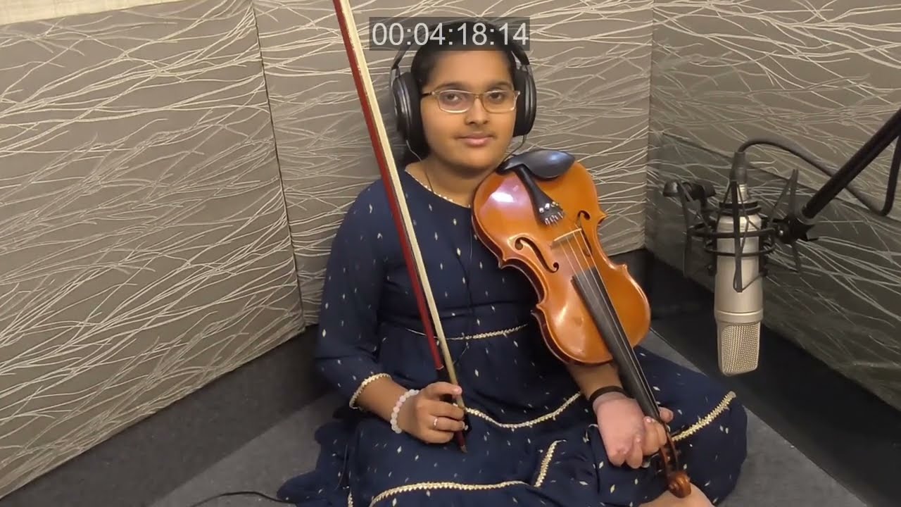 Vathapi Ganapathim ll Muthuswami Dikshitar ll Ragam - Hamsadhwani ll Violin cover 🎻🎻ll