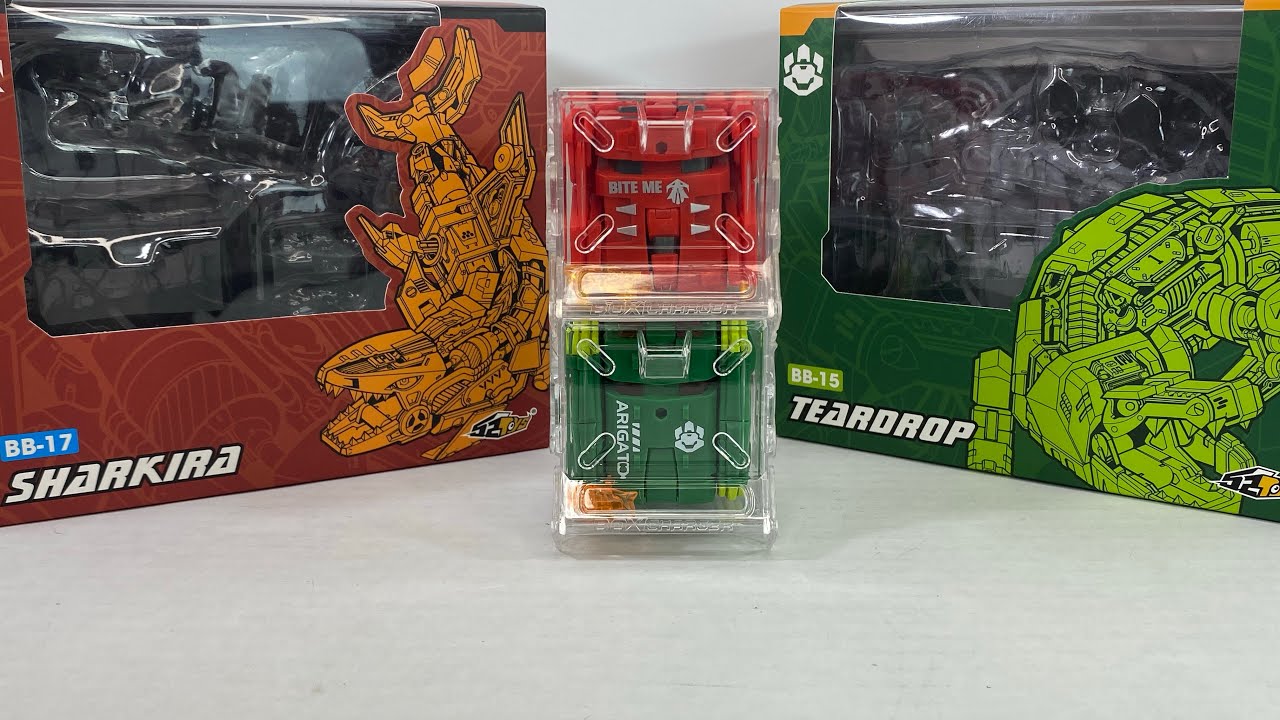 52Toys Beast box Sharkira and Teardrop Review