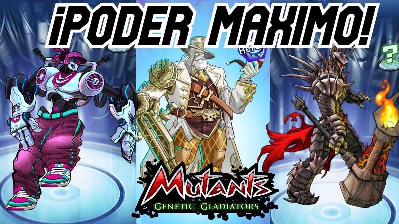 ¡JUEGO CON EL MÁXIMO DAÑO POSIBLE! 🔥 LOS 3 MUTANTES CON MÁS ATAQUE en Mutants Genetic Gladiators