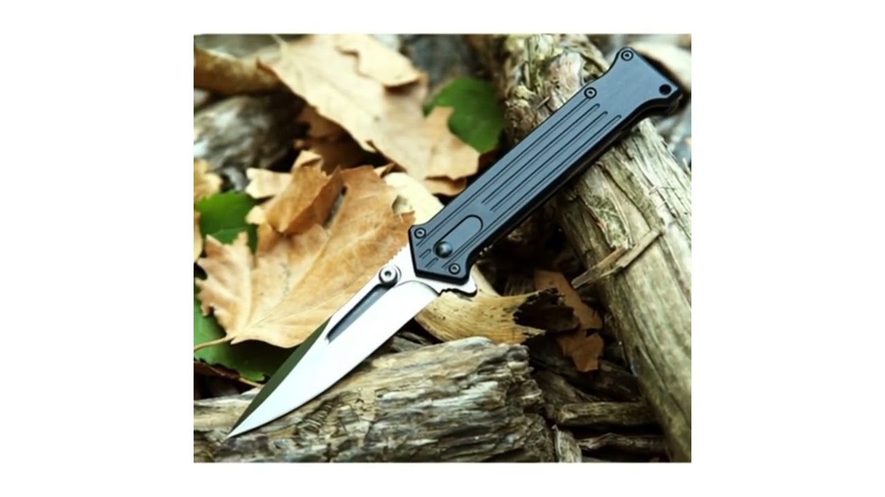SPRING FOLDING Open ASSISTED STILETTO TACTICAL KNIFE Blade Pocket