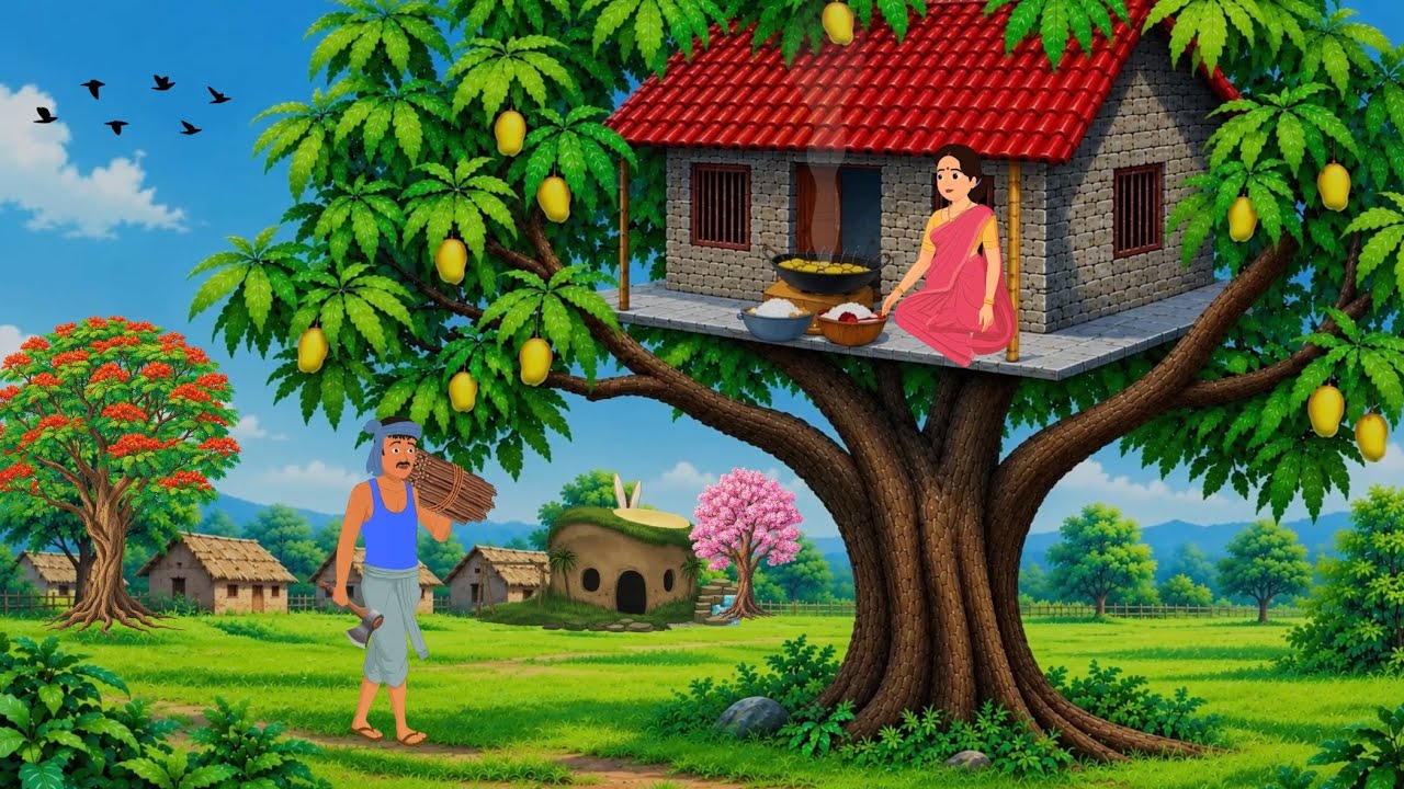 The Poor Man's Honesty and Destiny | Hindi Story | Hindi Tales | Moral Stories | Cartoon Story