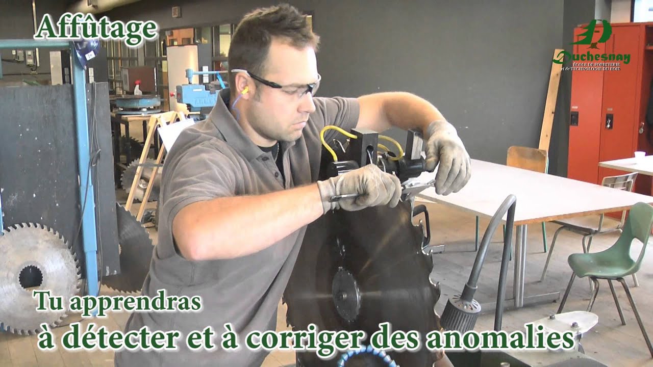 Le métier d'affûteur