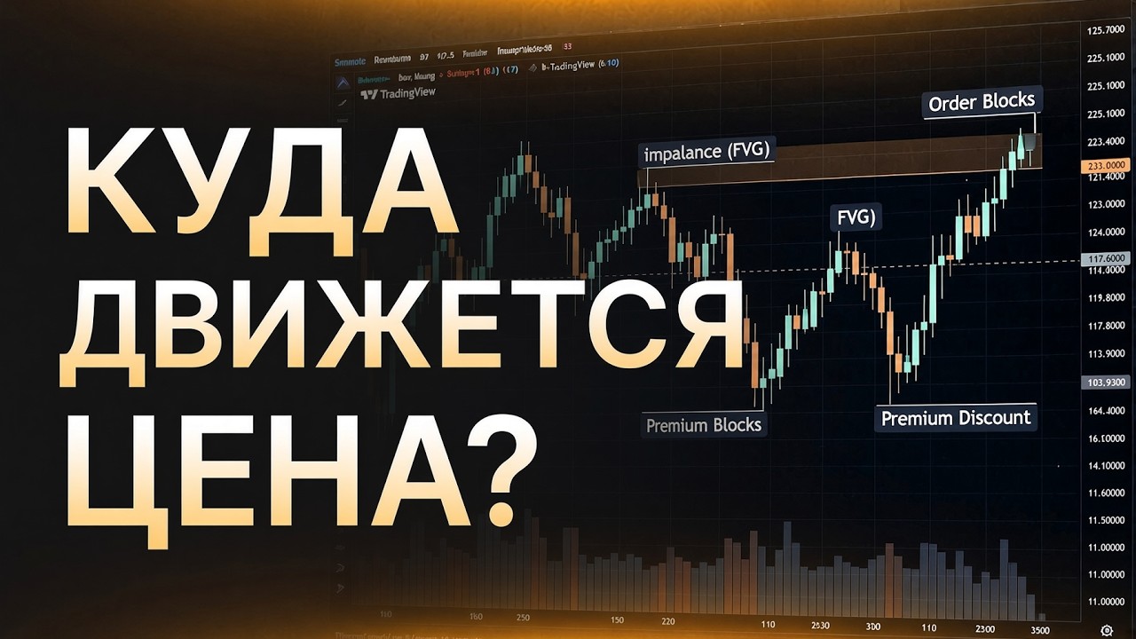 🔥 Smart Money: почему цена реагирует именно здесь? Полный урок