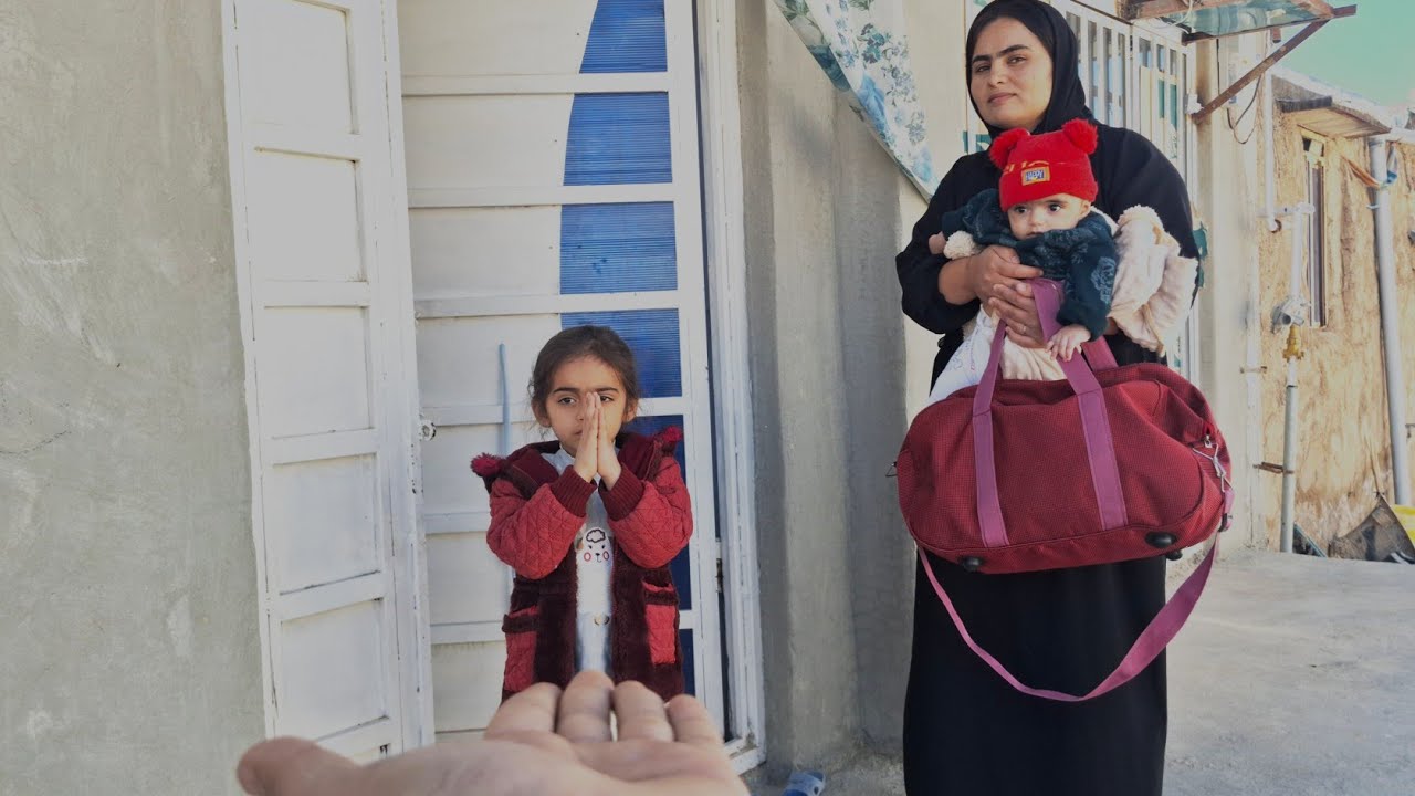 “The escape of a homeless nomadic mother and the search for a new shelter.”