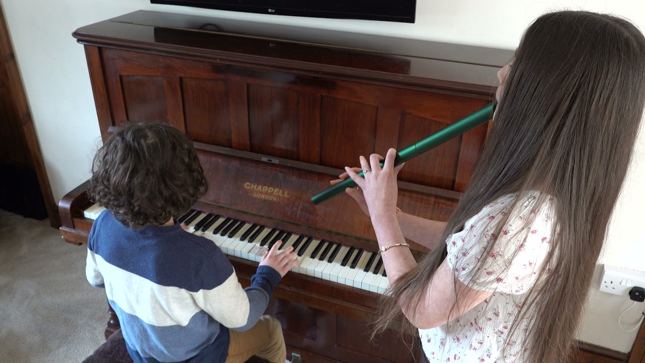 Danny Boy - Piano and MK Pro Low D Whistle Duet // Piano Pace