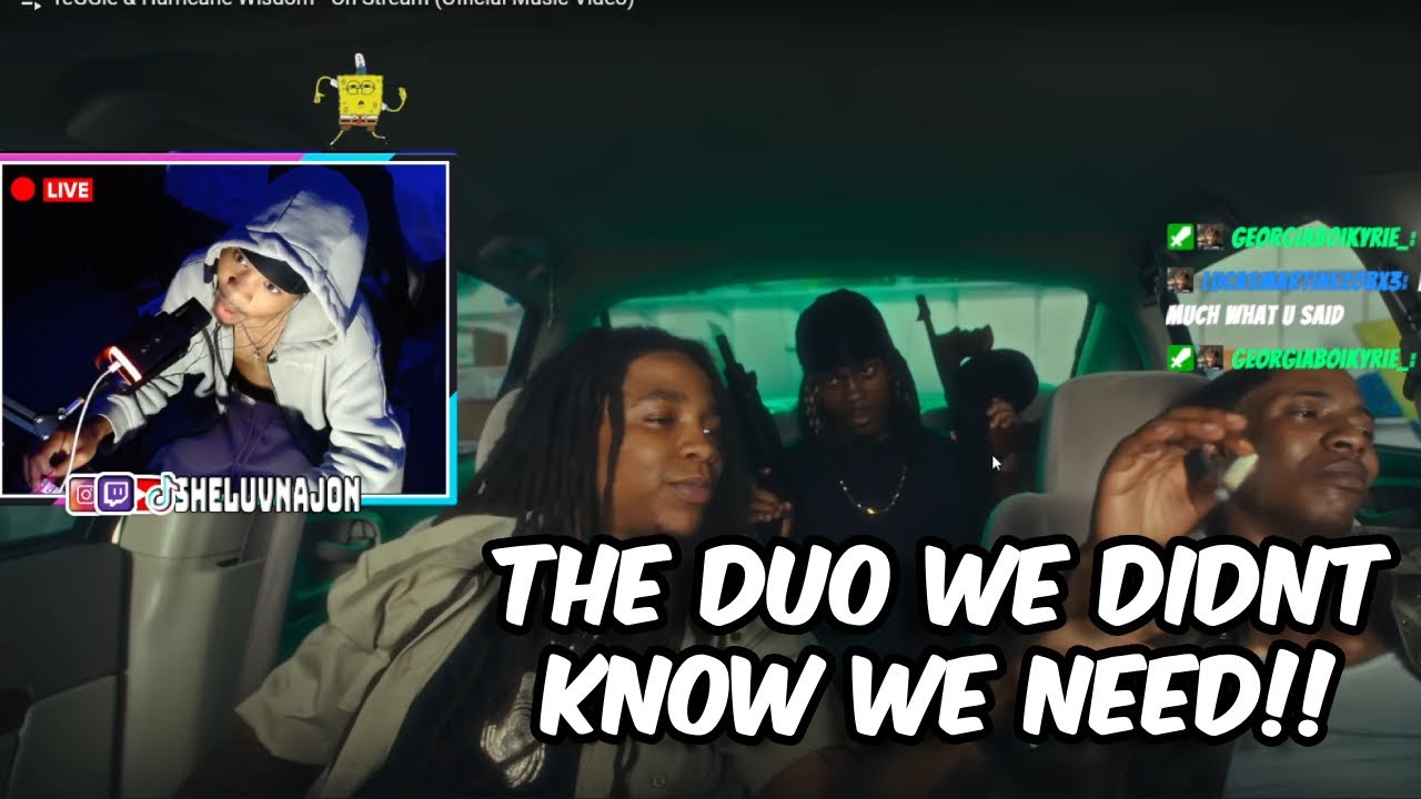 reGGie & Hurricane Wisdom - On Stream (Official Music Video Reaction) | DUO WE DIDNT KNOW WE NEED!!
