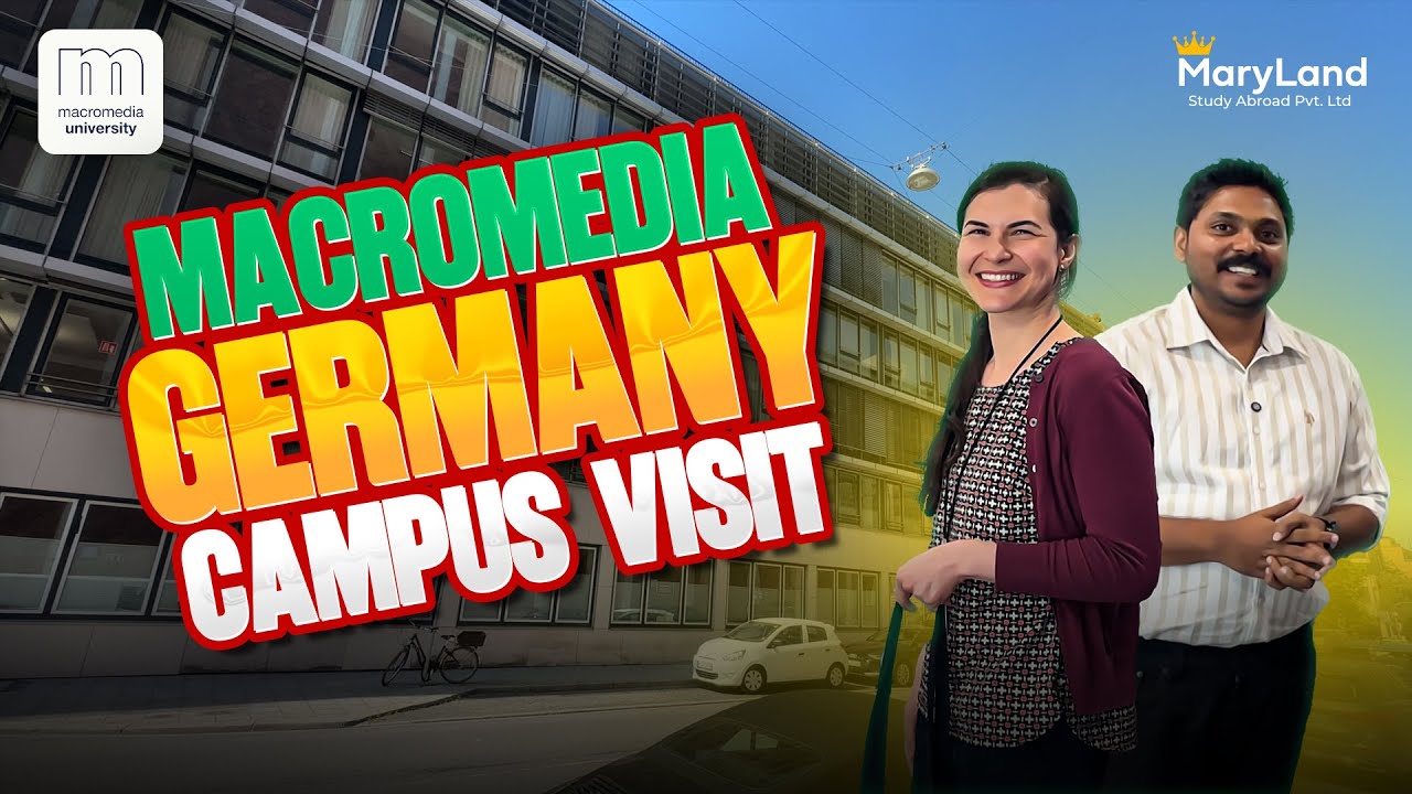 🇩🇪 EXCLUSIVE Campus Tour: Macromedia University, Munich! Maryland Study Abroad