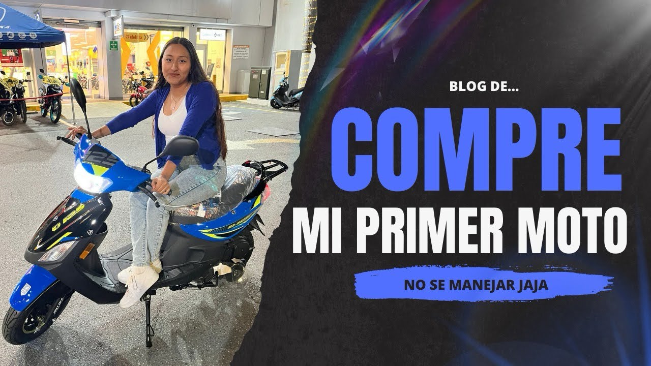 ¡Lo hice! 😍 Acabo de comprar mi PRIMERA MOTO 🛵