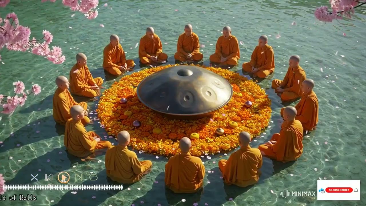 Through the Windveil Rainwood Spirit Flow  (1111 Hz)| 1 hour handpan music