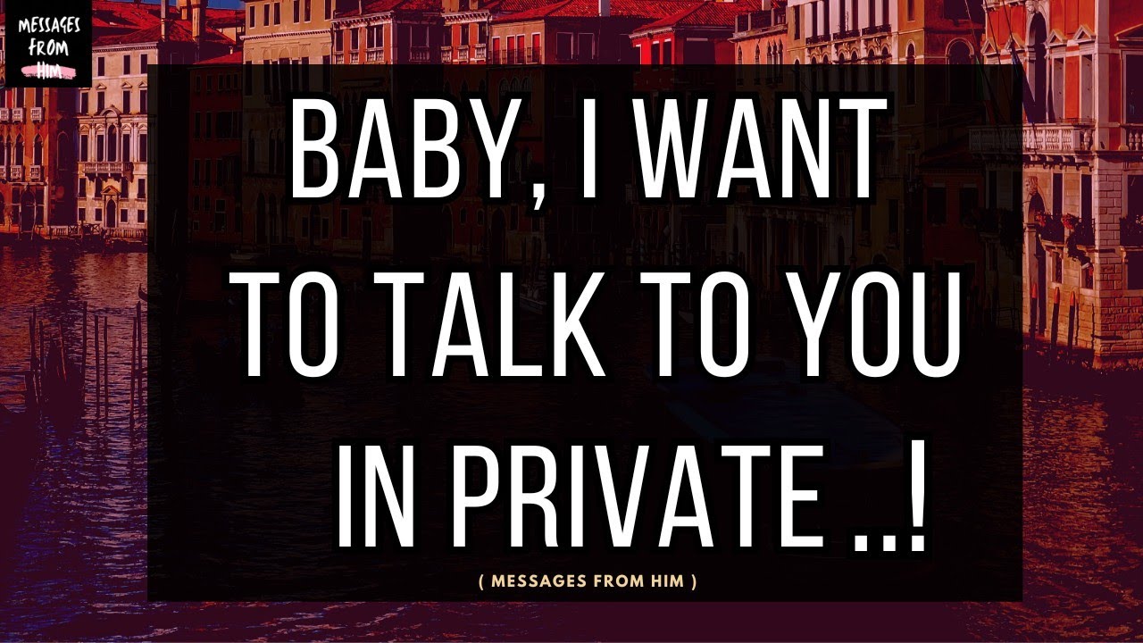 Baby, I Want TO TALK To You in PRIVATE !💖☎️📲🍥🧚💕| Divine Feminine Message 06 January 2024