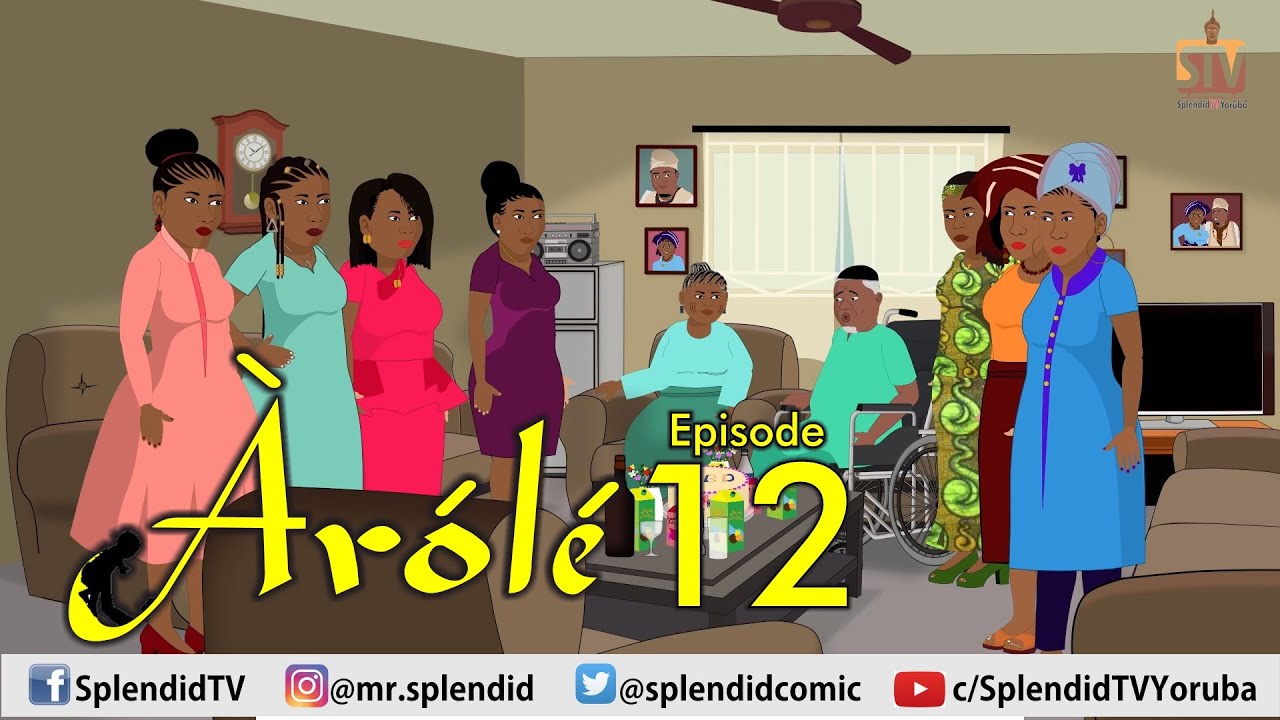 AROLE (HEIR), THE END -Latest Yoruba Animated Series ft Muyiwa Ademola & Bukunmi Oluwasina